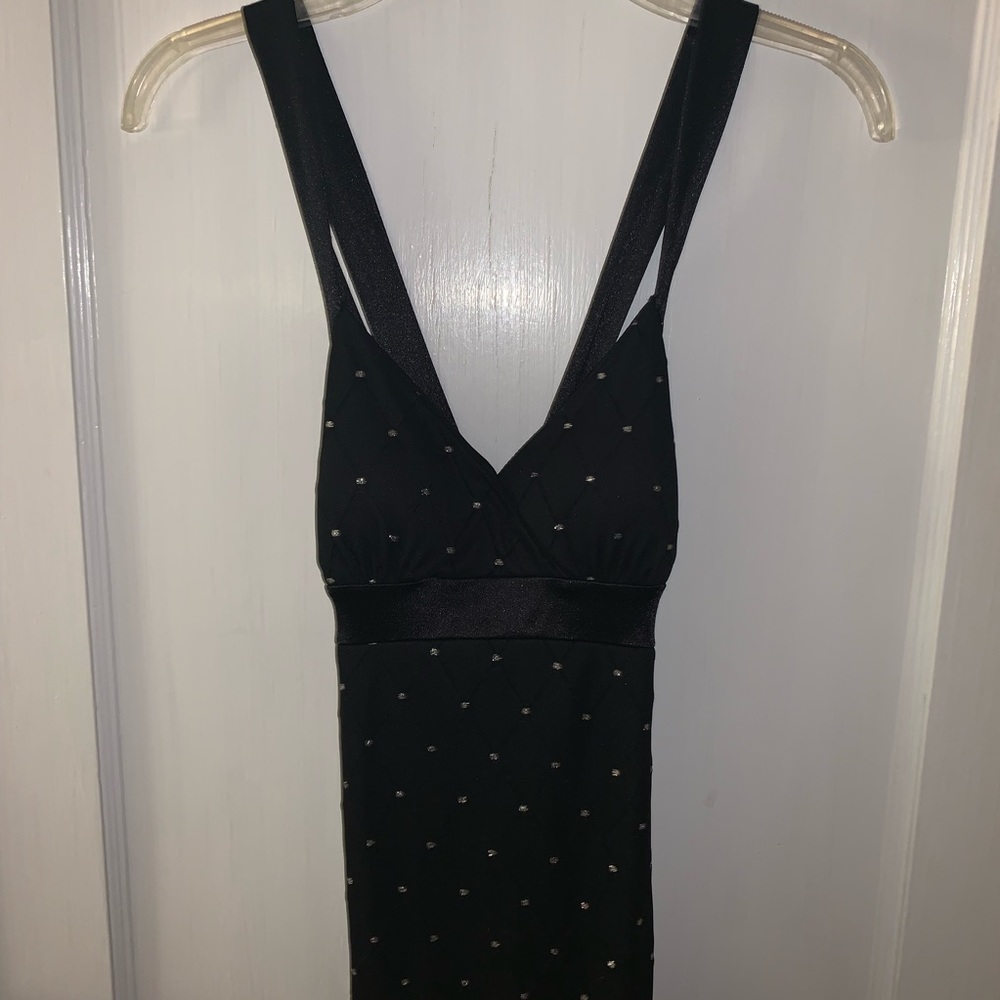 Black sexy dress with glitter!!